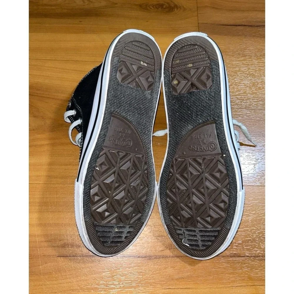 Kids Converse Chuck Taylor All Star High Top Black Lace Up Sneakers